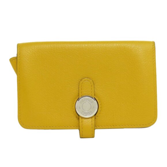 HERMES Yellow Wallet - Picture 1 of 11